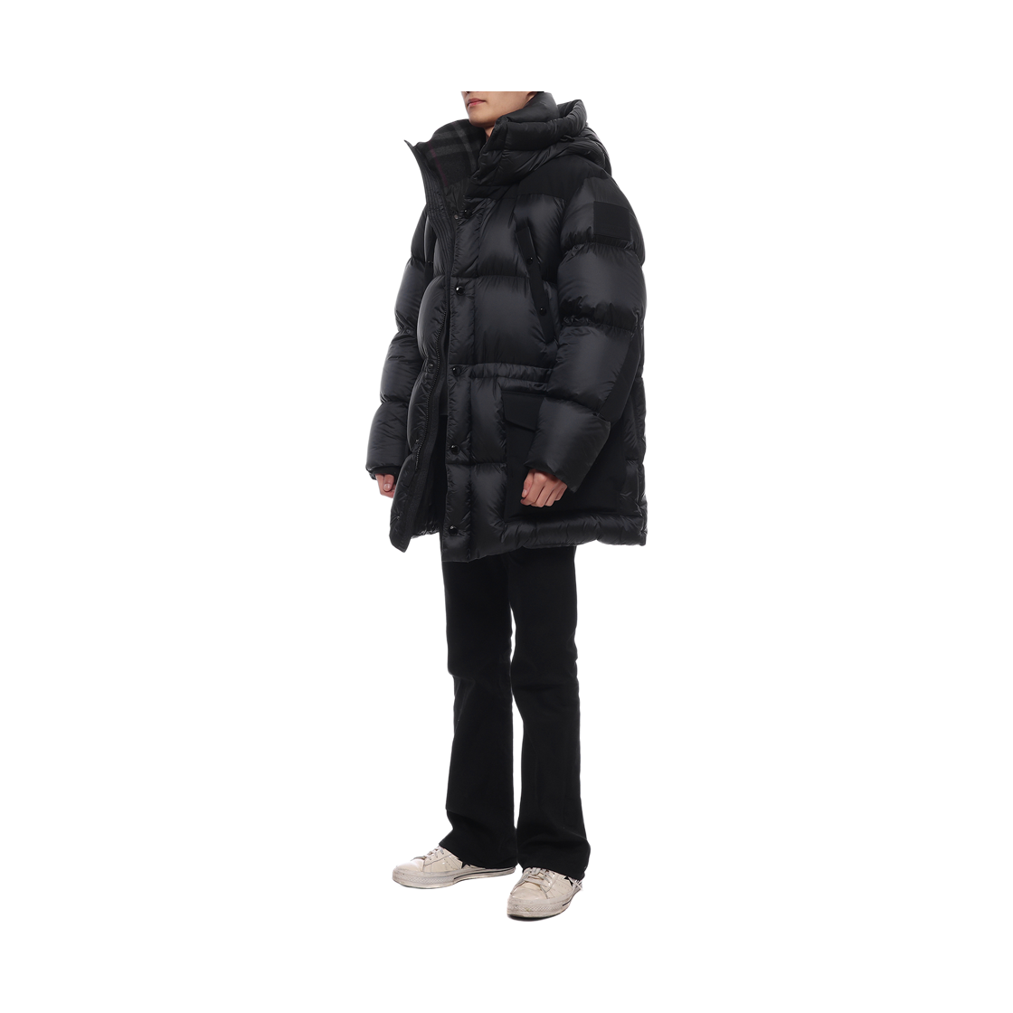 [15% 쿠폰] 버버리 린포드 패딩 자켓 블랙([15% 쿠폰] Burberry Lindford Padded Jacket Black) - 4