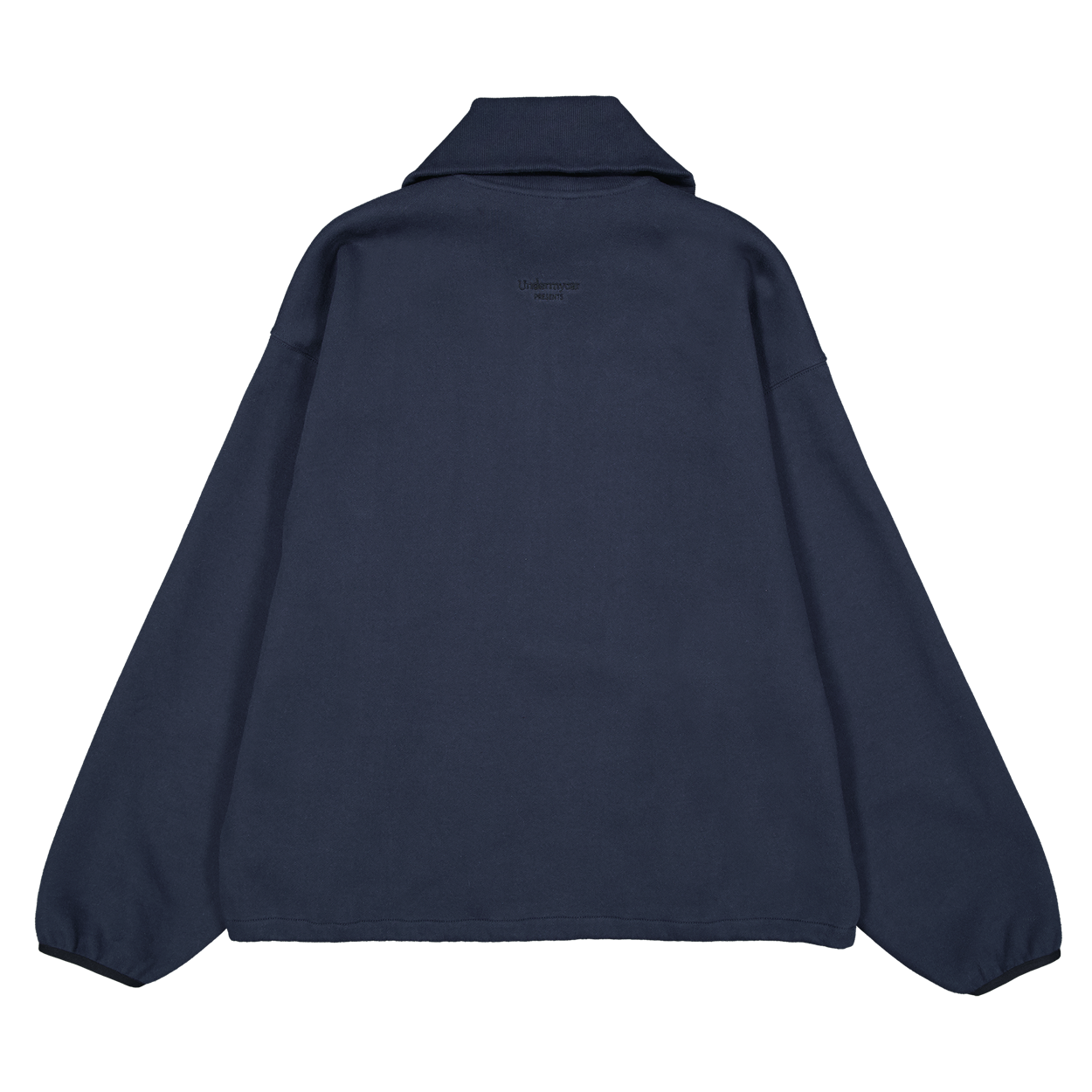 언더마이카 무.212 클래식 로고 하프집 아노락 네이비(Undermycar Mu.212 Classic Logo Half-Zip Anorak Navy) - 3