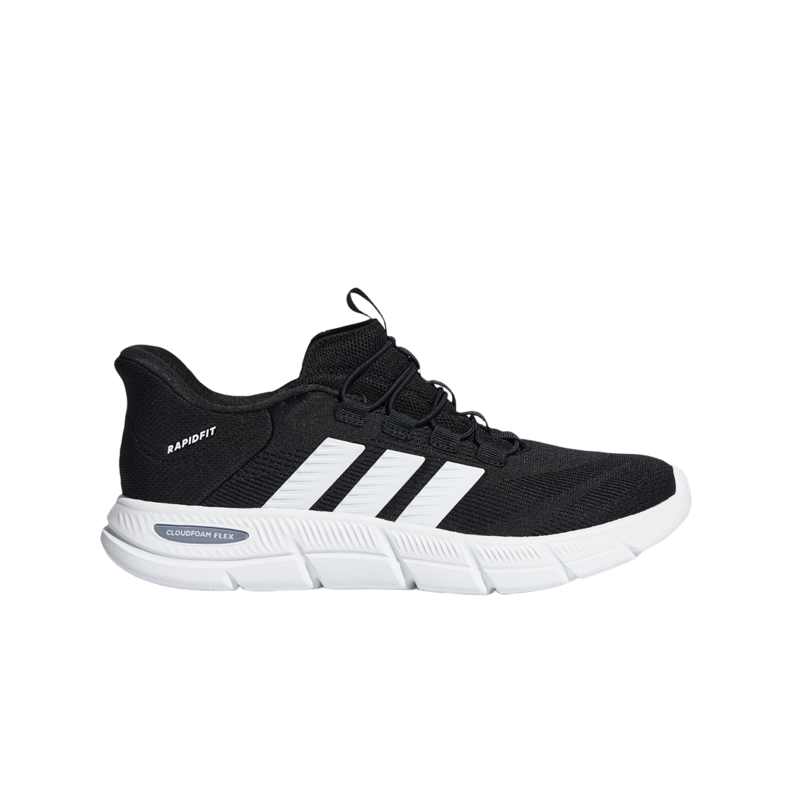 KJ5916 Adidas Cloudfoam Flex Rapidfit Black White