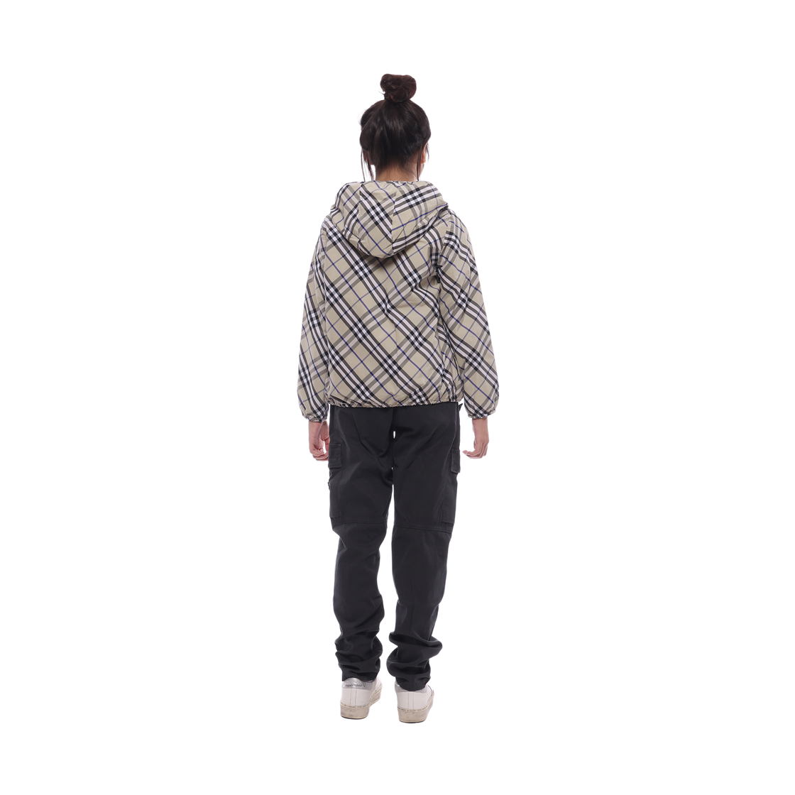 [15% 쿠폰] (키즈) 버버리 리버시블 체크 후드 자켓 리첸([15% 쿠폰] (Kids) Burberry Reversible Check Hooded Jacket Lichen) - 5