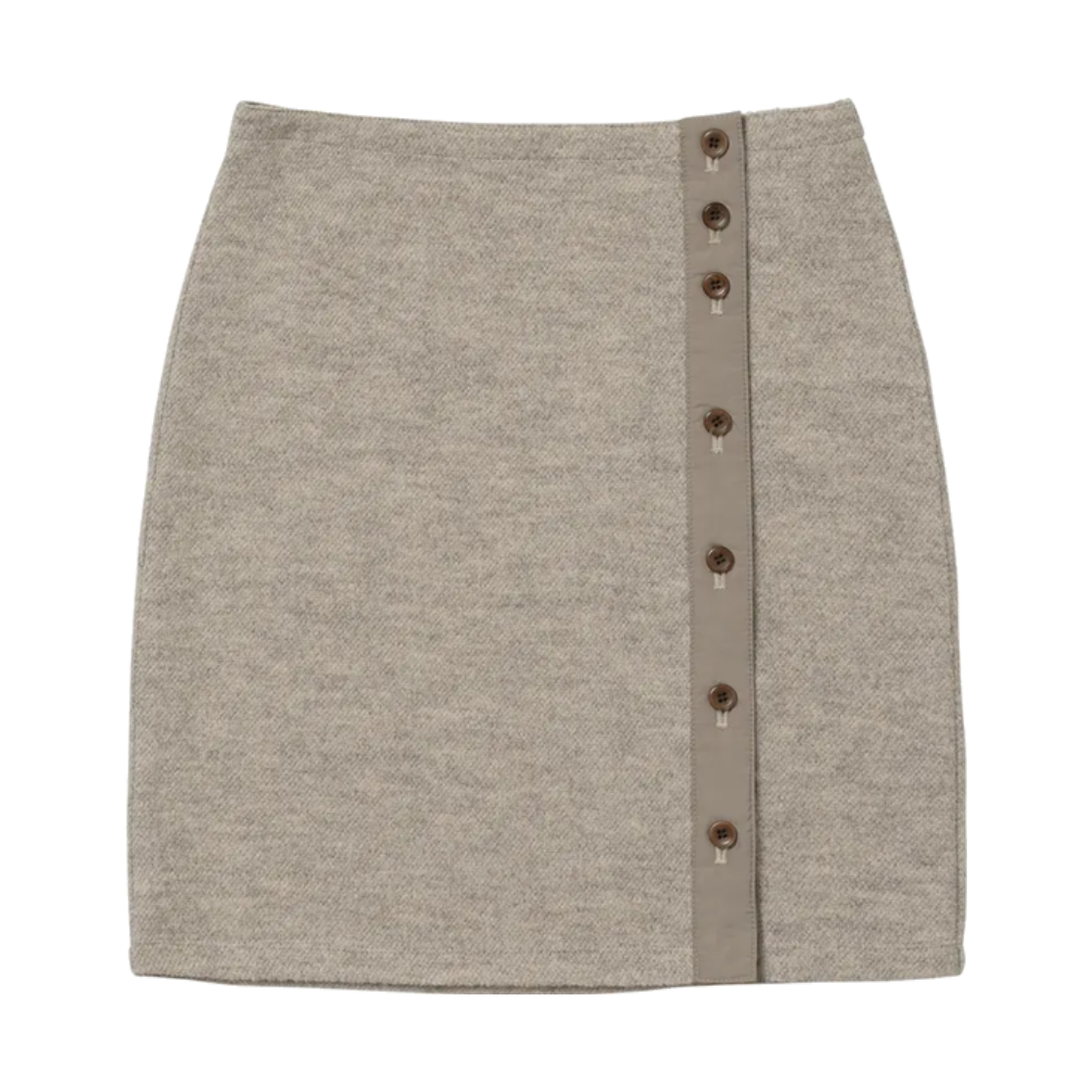 웰빙익스프레스 레이어드 스커트 웜그레이(WELLBEING EXPRESS Layered Skirt Warm Grey)