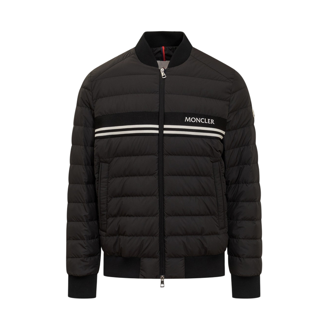 1A000 75 54A81 999 [15% 쿠폰] Moncler MOUNIER Logo Patch Down Jacket Black - 24SS