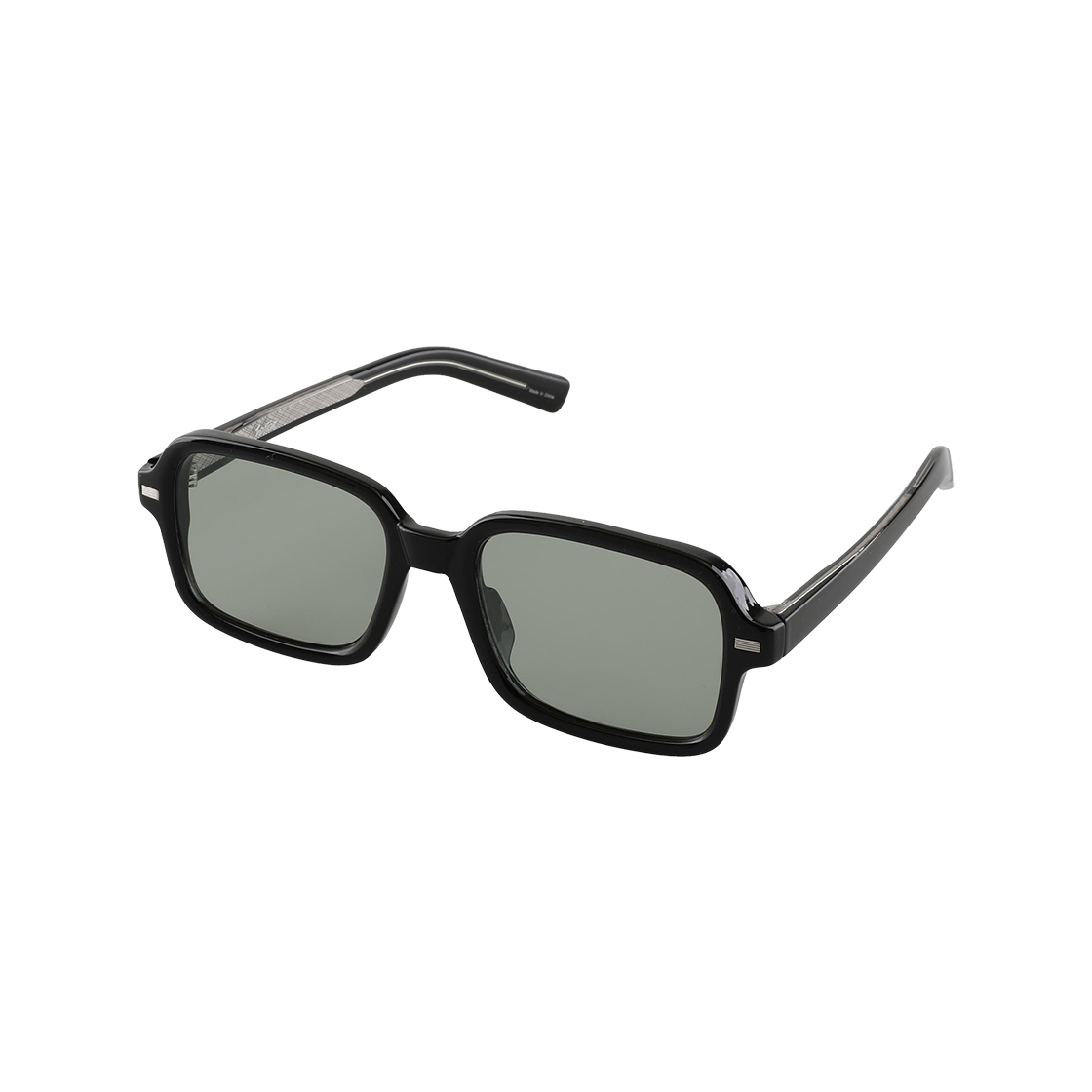 투디터 OE 틴트 패션 사각 뿔테 빅사이즈 자외선차단 선글라스 C2 그린틴트(2DITOR OE Tint Fashion Square Horn-Rimmed Oversized UV Protection Sun Glass C2 GREEN TINT)