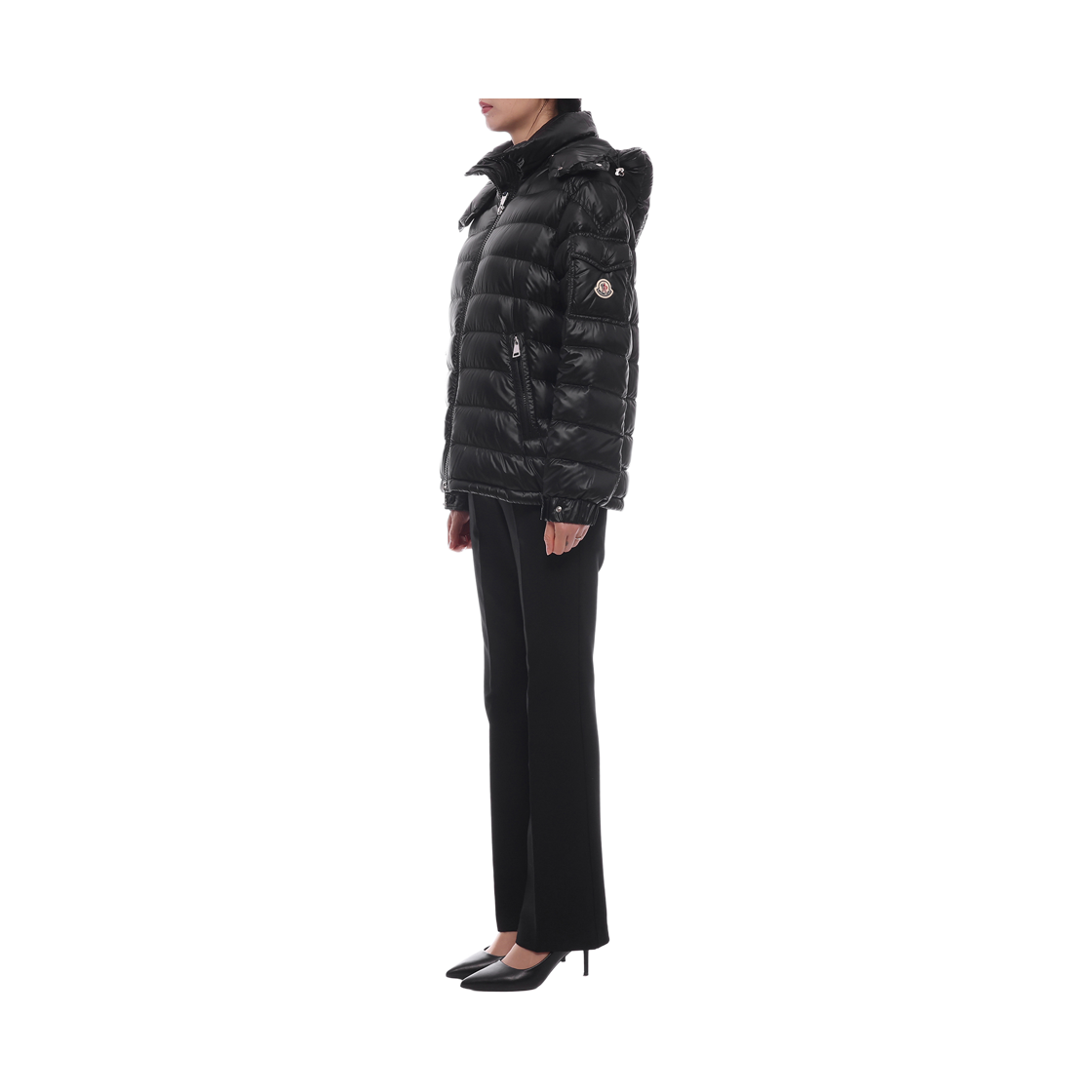 [15% 쿠폰] (W) 몽클레르 달레스 후드 쇼트 다운 자켓 블랙 - 26SS([15% 쿠폰] (W) Moncler Dalles Hooded Short Down Jacket Black - 26SS) - 4