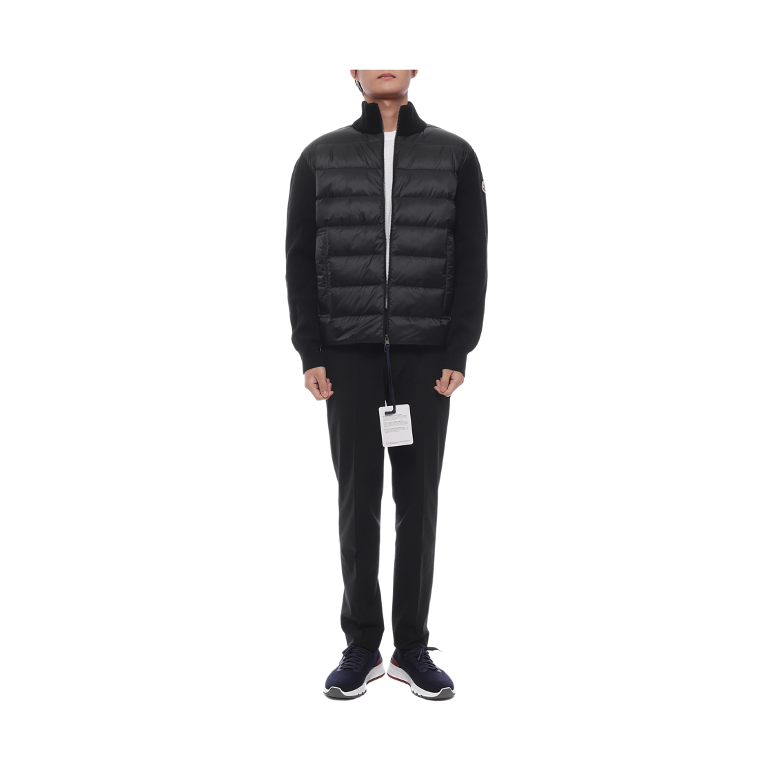 [15% 쿠폰] 몽클레르 패딩 집업 가디건 블랙 - 25FW([15% 쿠폰] Moncler Padded Zip Up Cardigan Black - 25FW) - 3