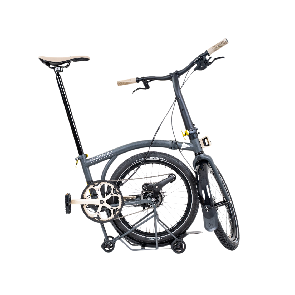 브롬톤 x 앤드원더 G Line Explore 8단 머드가드&랙 +백팩 세트구성(BROMPTON x AND WANDER G Line Explore 8 SPEED M&R +BACKPACK) - 3