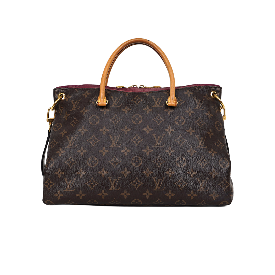 ITHCLWDBNS6U Louis Vuitton Monogram Palace Burgundy MM Bag