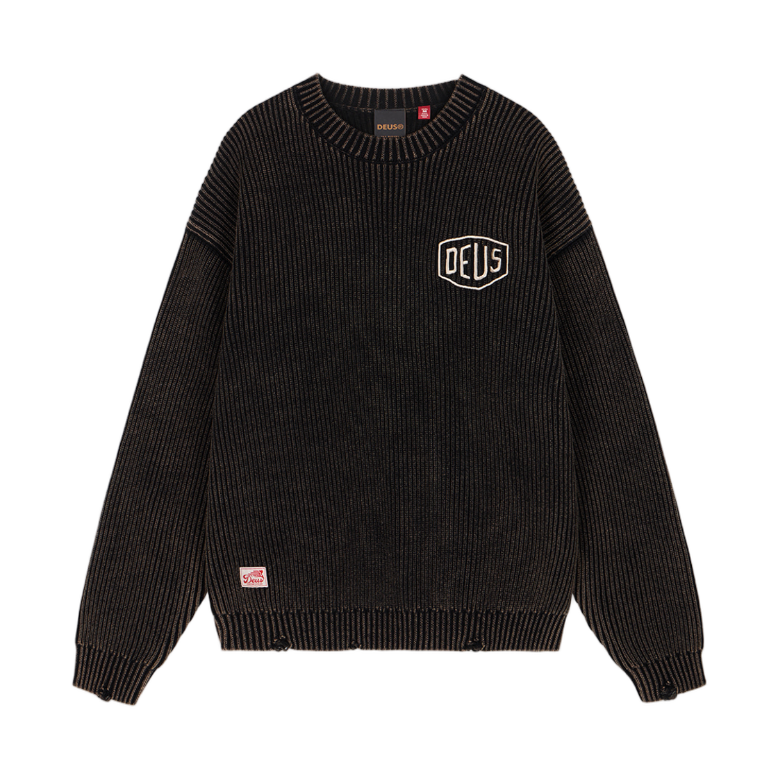 데우스 엑스 마키나 다이드 드리프터 니트 탑 블랙(Deus Ex Machina Dyed Drifter Knit Top Black) - 2