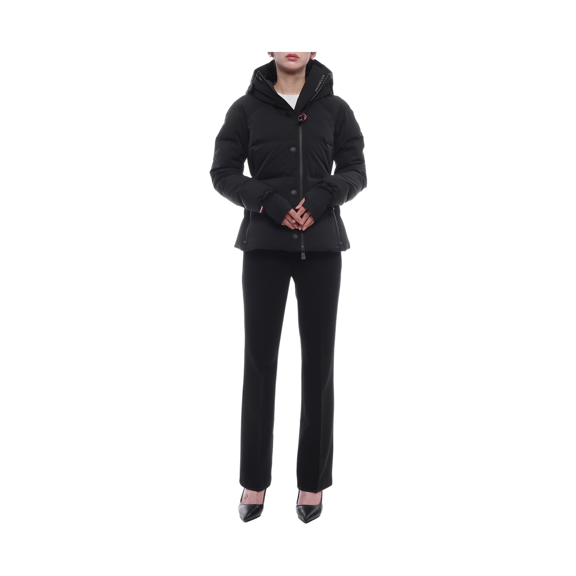 [15% 쿠폰] (W) 몽클레르 가이안 후드 다운 스키 자켓 블랙 - 25FW([15% 쿠폰] (W) Moncler Guyane Hooded Down Ski Jacket Black - 25FW) - 3