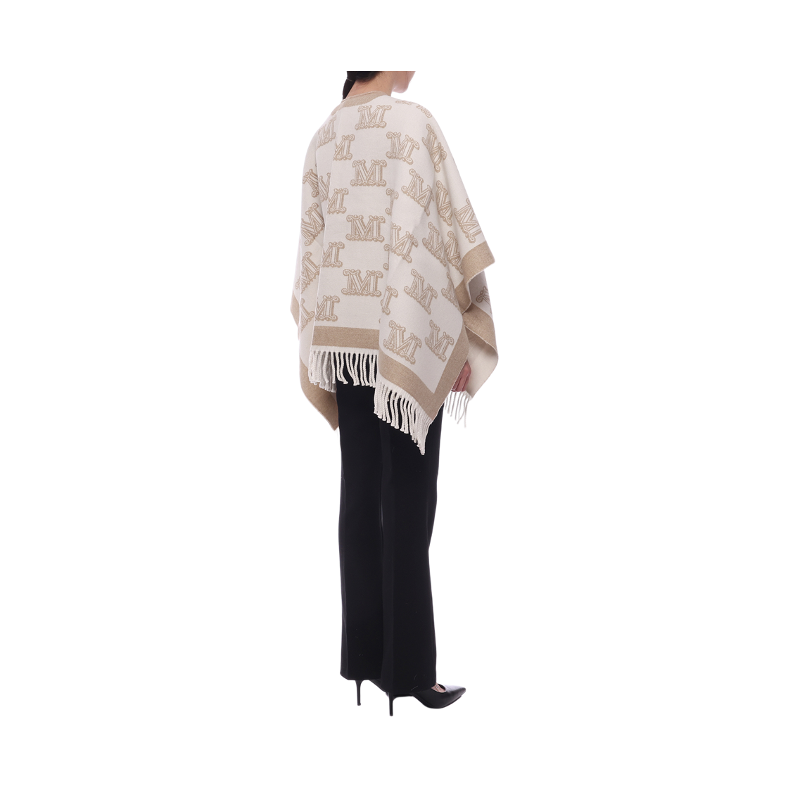 [15% 쿠폰] (W) 막스마라 프리네 울 판초 아이보리([15% 쿠폰] (W) Max Mara Frine Wool Poncho Ivory) - 6