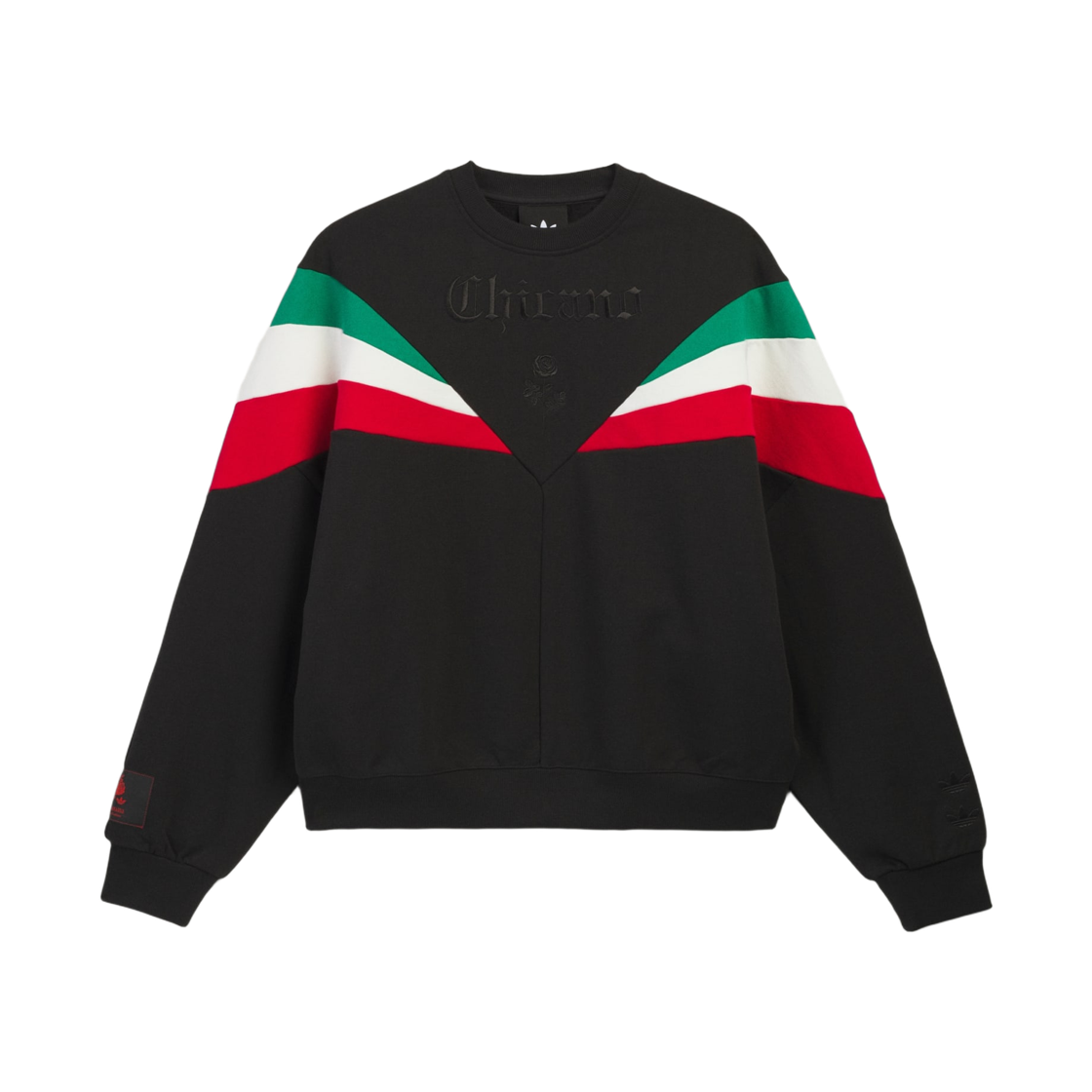 LC8126 Adidas x Willy Chavarria French Terry Crewneck Black - KR Sizing