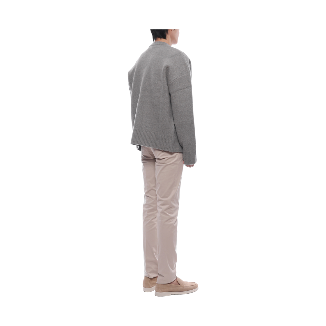 [15% 쿠폰] 아미 가디건 그레이([15% 쿠폰] AMI Cardigan Gray) - 6