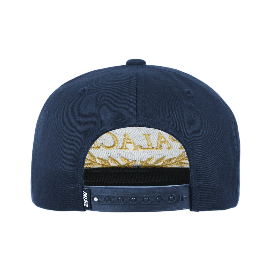 팔라스 로렐 P 프레임 5-패널 스냅백 네이비 - 26FW(Palace Laurel P Frame 5-Panel Snapback Navy - 26FW) - 2