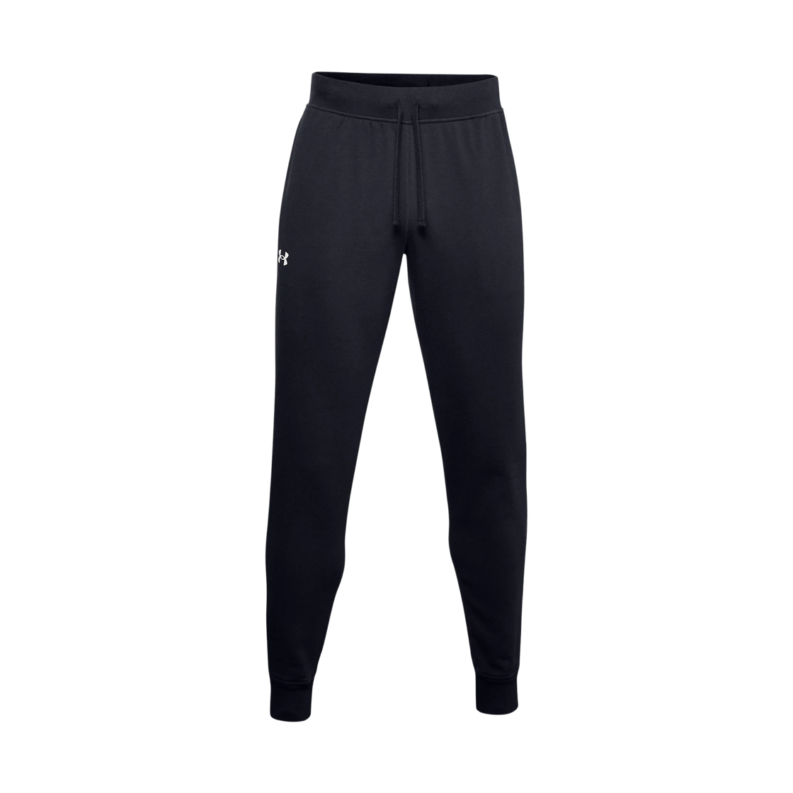 1357107-001 Under Armour UA Rival Cotton Joggers Black White