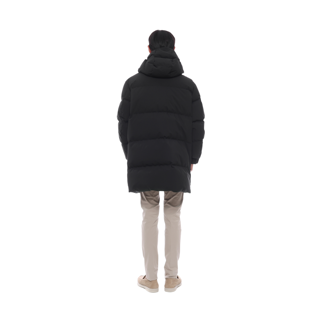 [15% 쿠폰] 몽클레르 아비오 후드 롱 다운 자켓 블랙 - 25FW([15% 쿠폰] Moncler Avioth Hooded Long Down Jacket Black - 25FW) - 5
