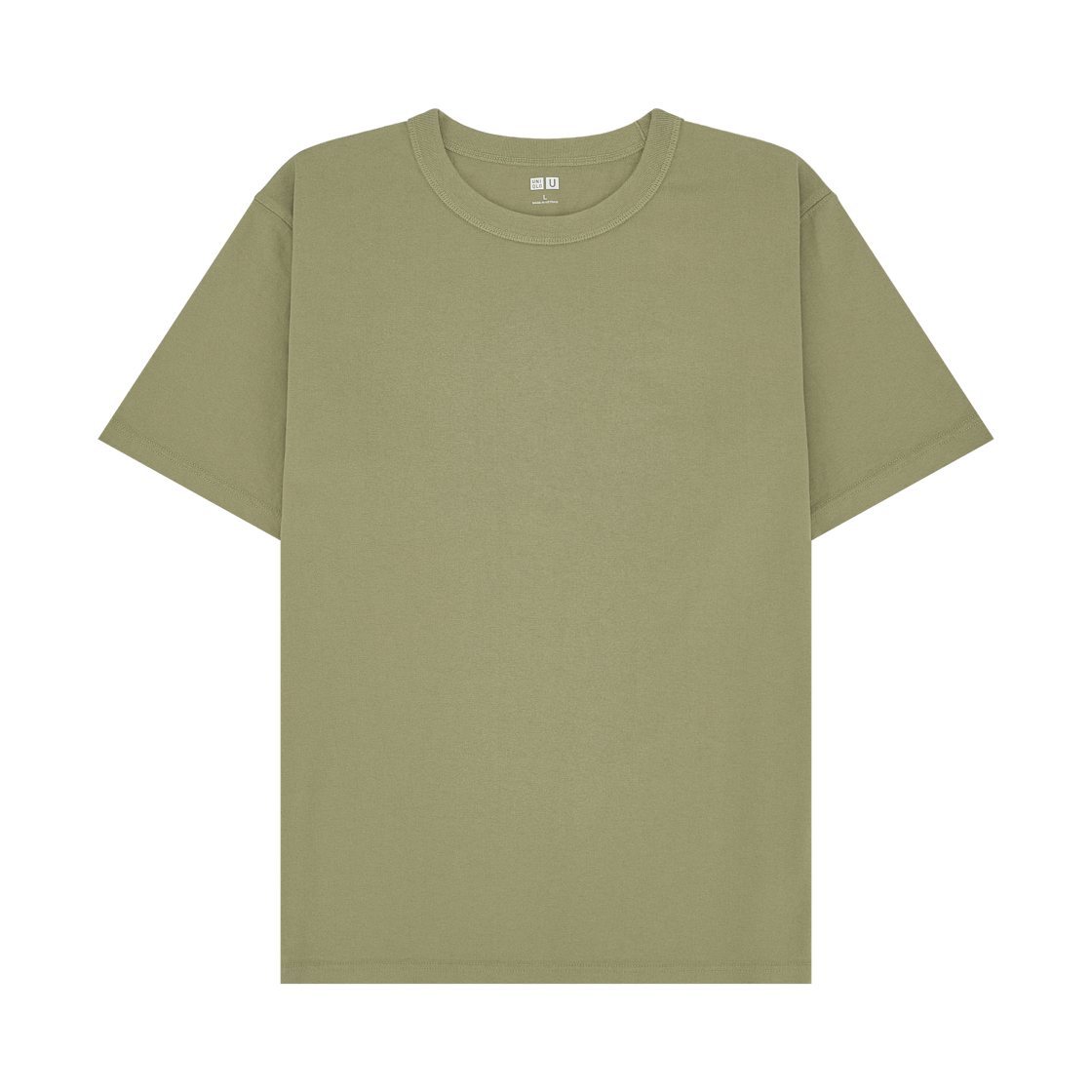 485563-32 Uniqlo U Crewneck T-Shirt Beige