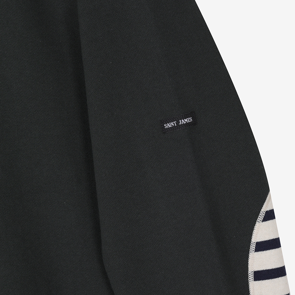 세인트제임스 26FW 뉴컬러 봉봉 엘보 패치 스웻셔츠 GRN ASJU2G3KR74-GRN(Saint James Bon Bon Elbow Patch GRN) - 5