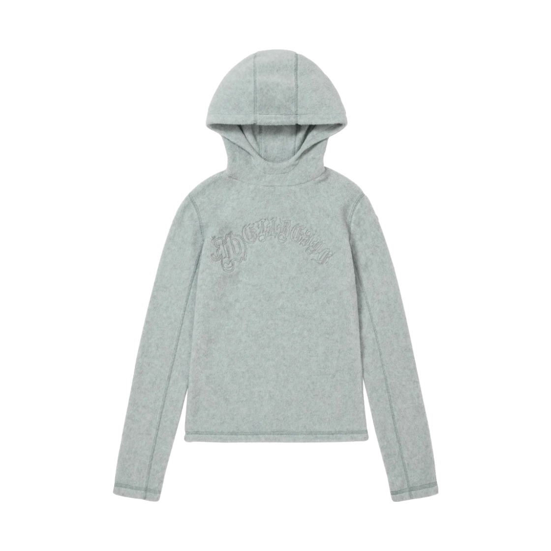 WE253FTOHO01MNT_copy WELLBEING EXPRESS Fleece Sports Hoodie Mint