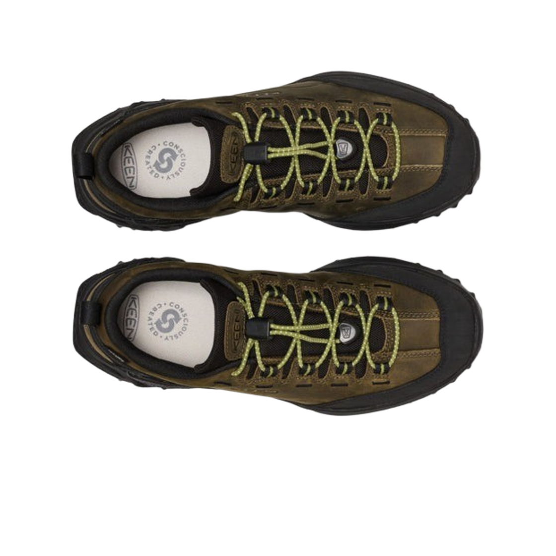 킨 재스퍼 자이오닉 워터프루프 스니커즈 다크 올리브 골든 사이프러스(Keen Jasper Zionic Waterproof Sneakers Dark Olive Golden Cypress) - 2