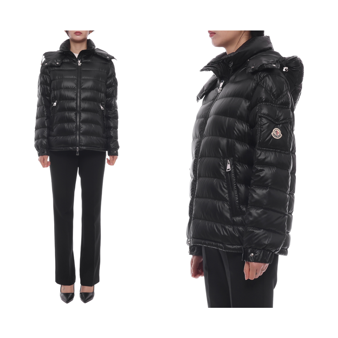[15% 쿠폰] (W) 몽클레르 달레스 후드 쇼트 다운 자켓 블랙 - 26SS([15% 쿠폰] (W) Moncler Dalles Hooded Short Down Jacket Black - 26SS) - 2
