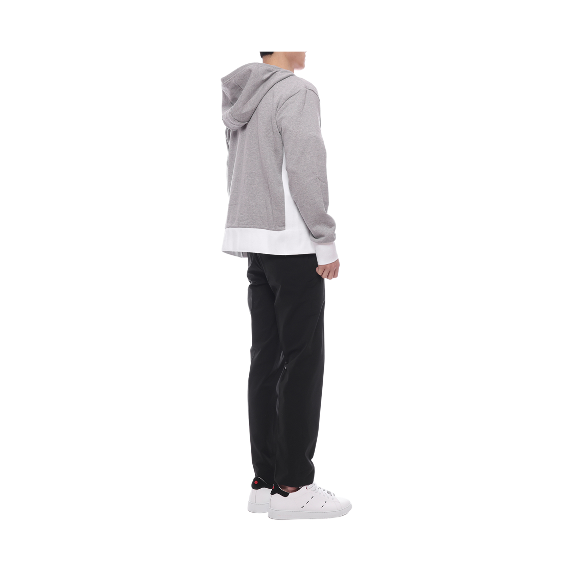 [15% 쿠폰] 톰브라운 클래식 사선 저지 집업 후드 라이트 그레이([15% 쿠폰] Thom Browne Classic 4-Bar Jersey Zip Up Hoodie Light Grey) - 6