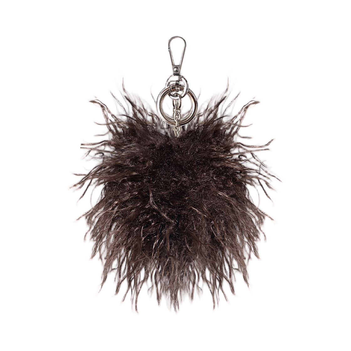 마뗑킴 오드볼 퍼 키링 브라운(Matin Kim Oddball Fur Keyring In Brown) - 2