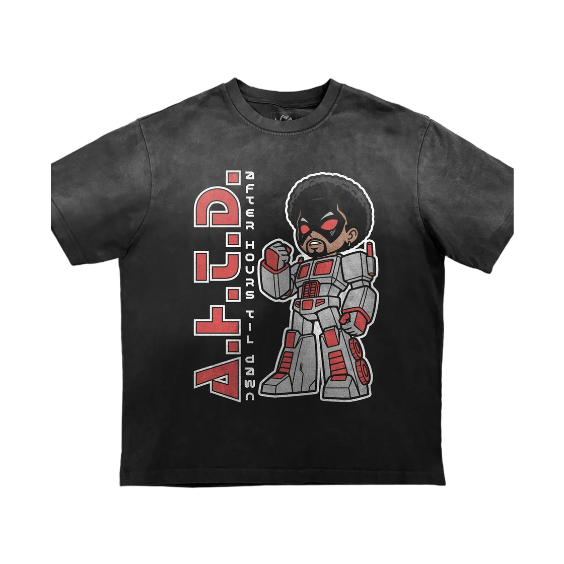 - The Weekend After Hours Till Dawn Pop Up Admat T-Shirt 02 Black