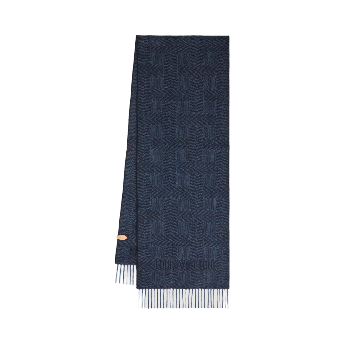 M98948 Louis Vuitton LV Malletier Scarf Navy