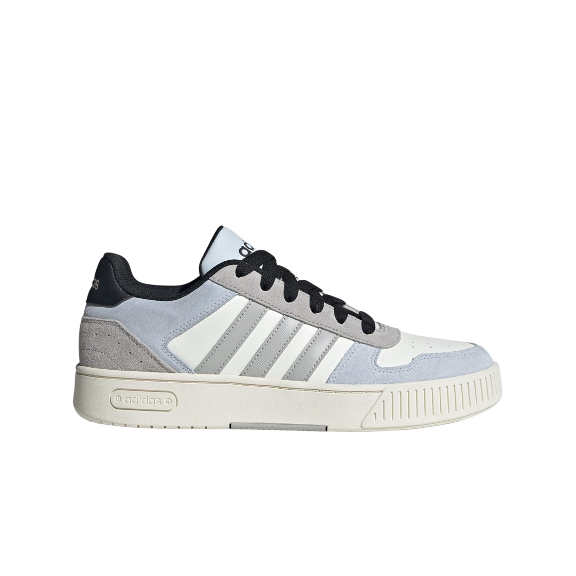 JR8327 Adidas D-Pad Classic Basketball Off White Grey Two