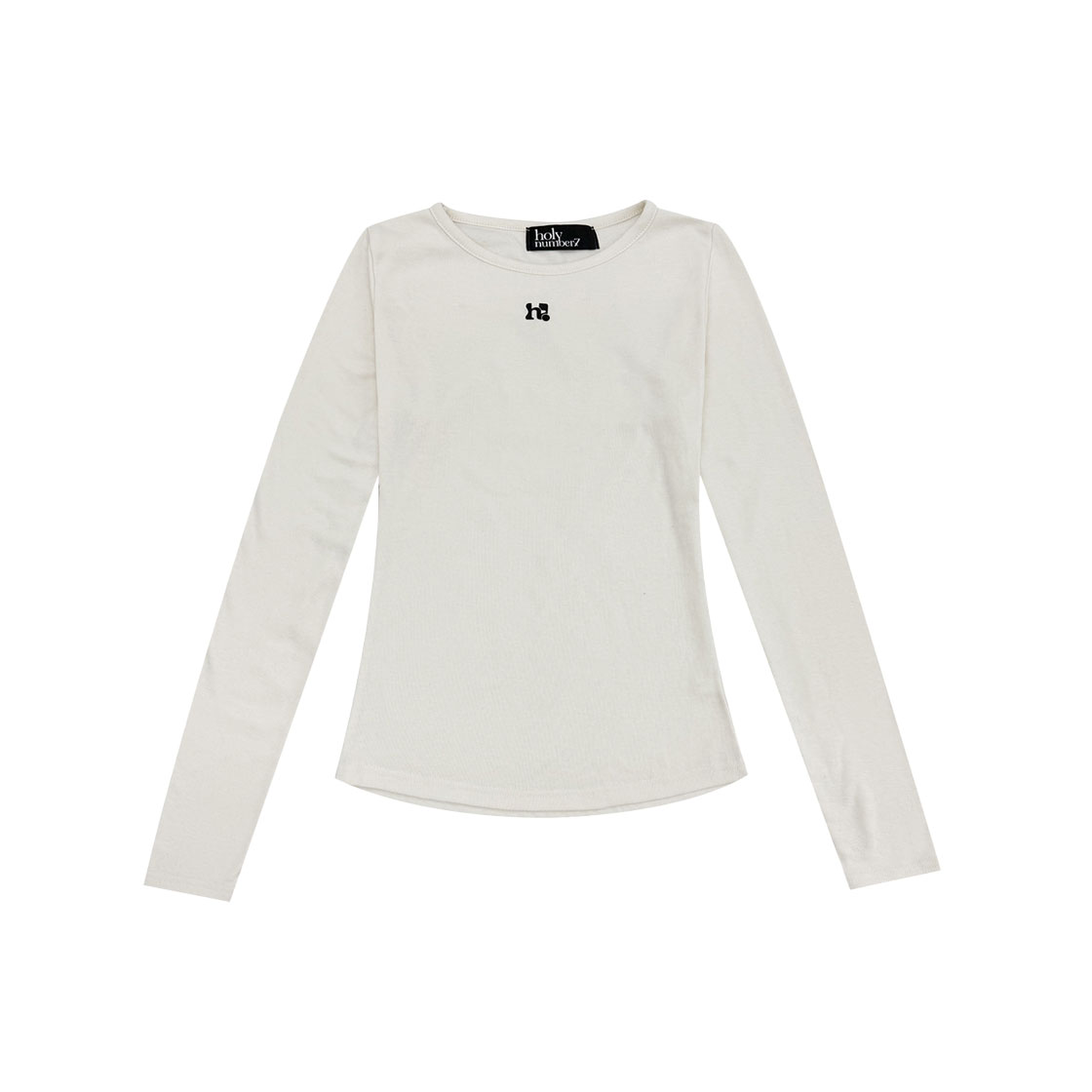 7TS2FA08WBW000 Holy Number 7 Holy Black Symbol Long Sleeve _ Ivory