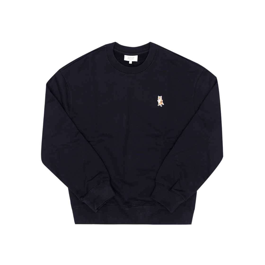 PM00311KM0341 P199 [15% 쿠폰] Maison Kitsune Standing Fox Comfort Sweatshirt Black