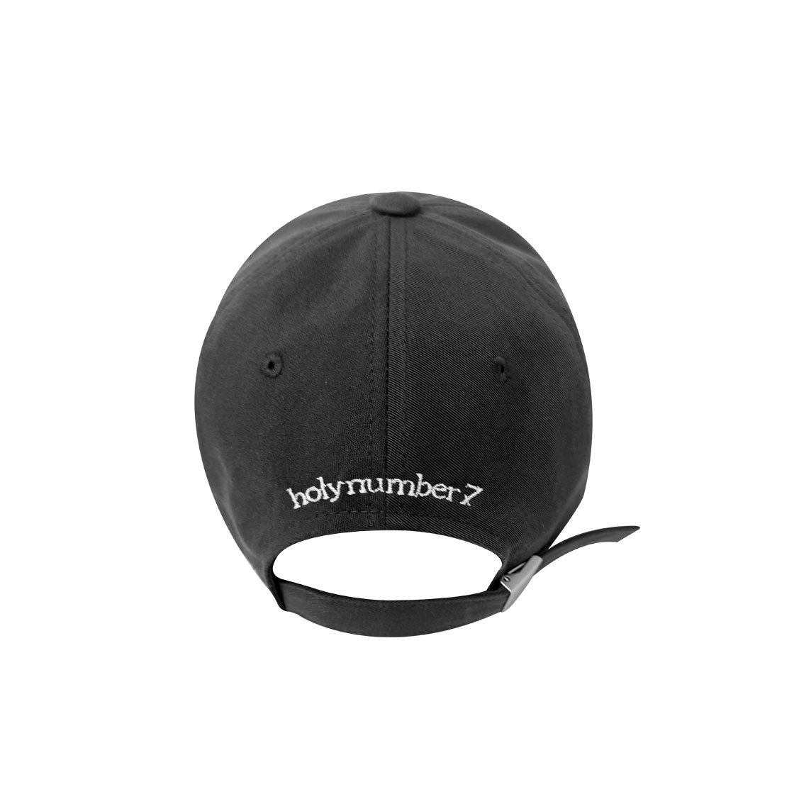 홀리넘버세븐 홀리 심볼 스몰 로고 볼캡_차콜(Holy Number 7 Holy Symbol Small Logo Ball Cap_Charcoal) - 2