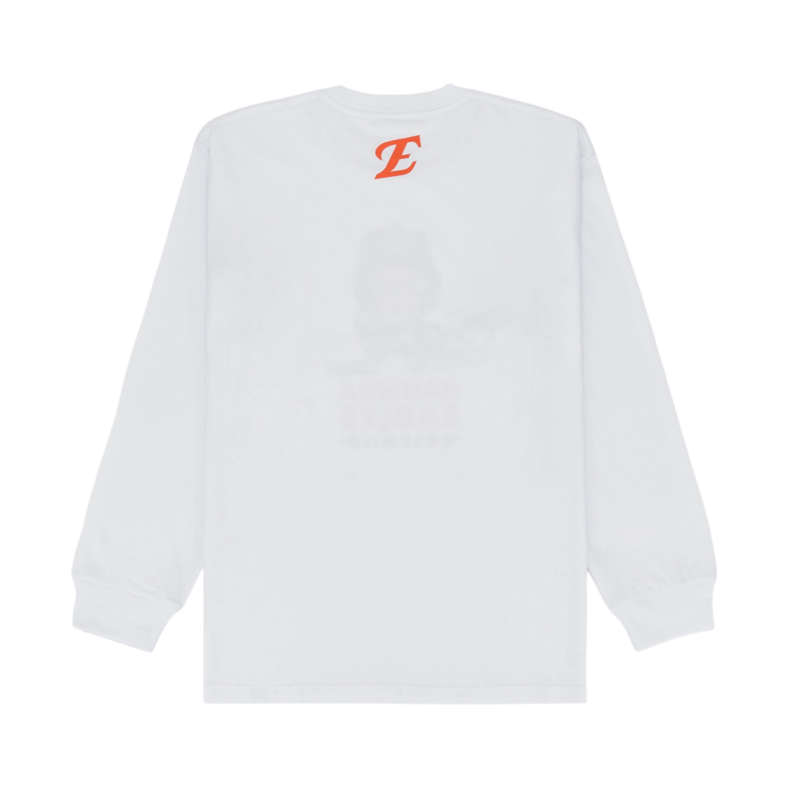 베이프 x 한화 이글스 마일로 그래픽 롱슬리브 티셔츠 화이트(BAPE x Hanwha Eagles Milo Graphic L/S T-Shirt White) - 2