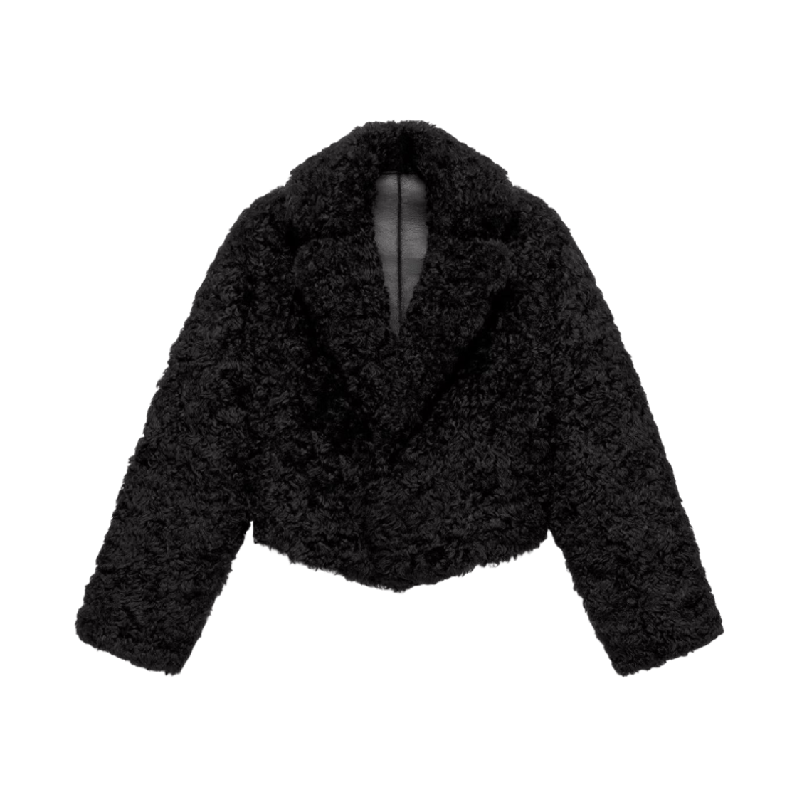 5070/601/800 Zara x Ludovic De Saint Sernin Reversible Double Faced Faux Leather Jacket Black