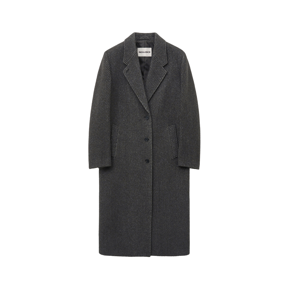 IW2E4CT01BR INSILENCE WOMEN Classic Maxi Coat BROWN