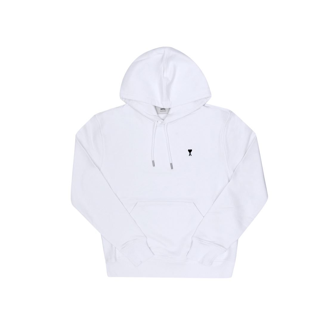 HSW764 730 100 [15% 쿠폰] AMI Hood Sweatshirt White