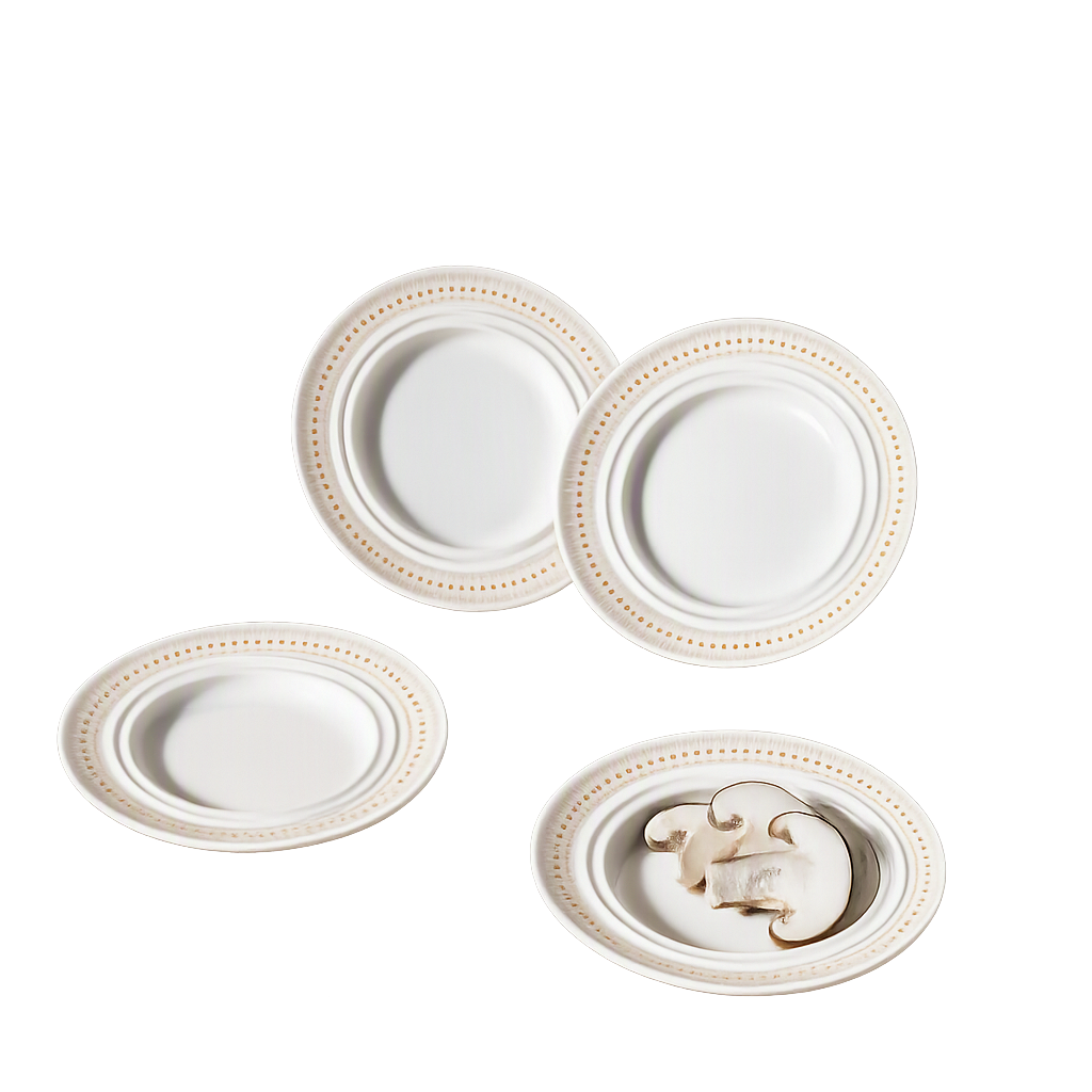 COR101 Corelle Coordinates Rosemont 6‑inch Plate 4‑Piece
