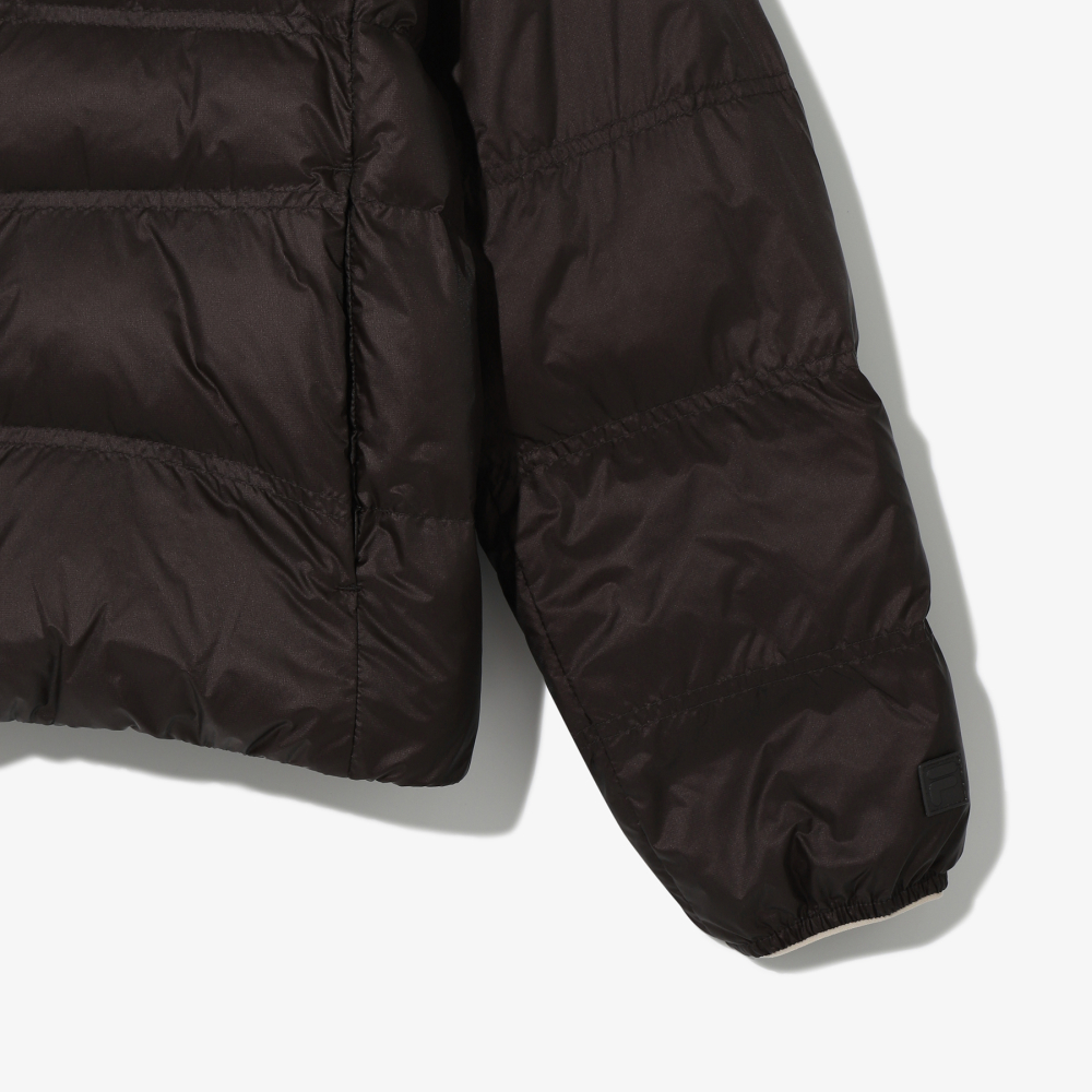 [5% 적립] 휠라 퀼팅 후드 패딩 브라운([5% 적립] FILA Quilted Hood Puffer Jacket Brown) - 5