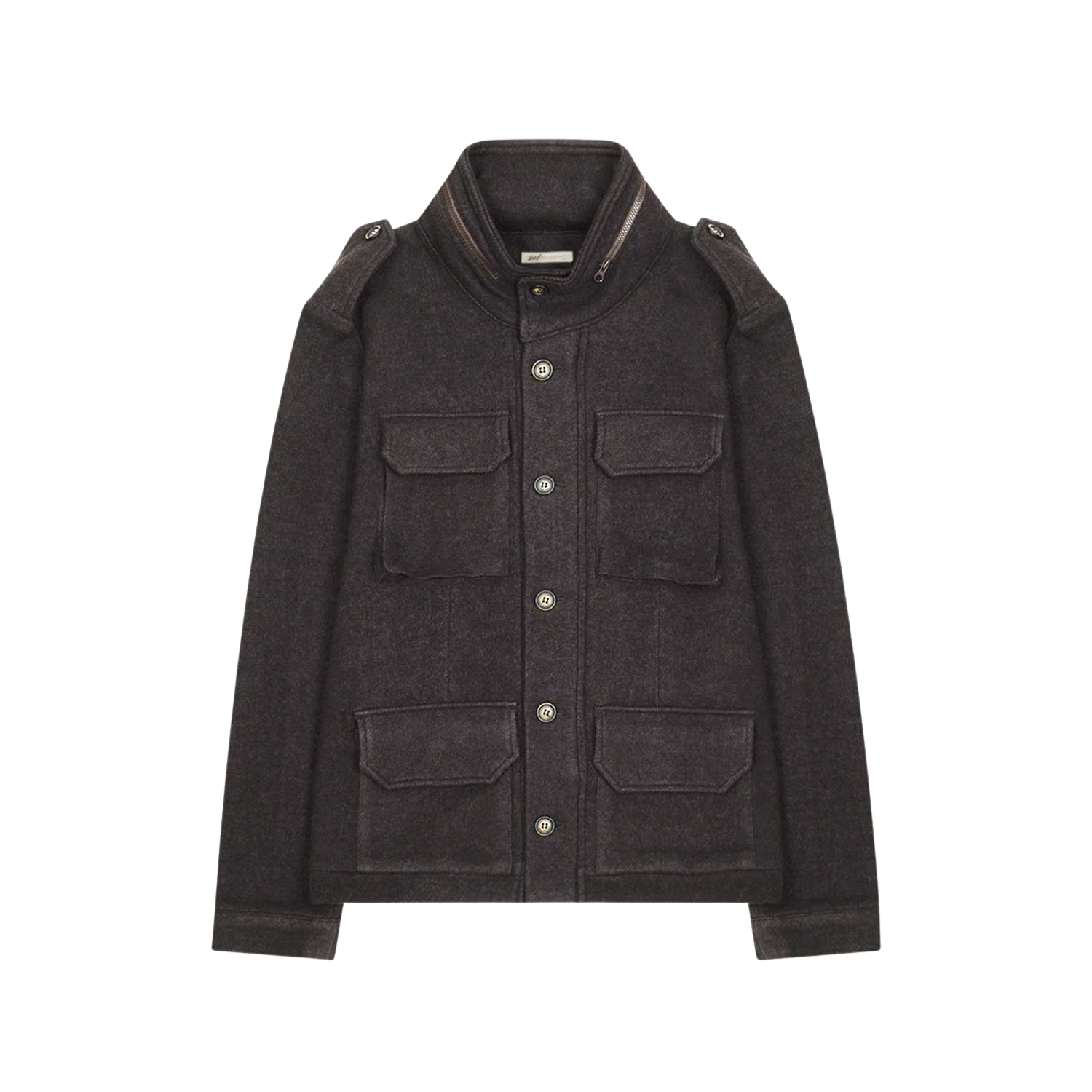 사파리스팟 텍스처 울 필드 자켓 브라운(Safarispot Texture Wool Field Jacket Brown)
