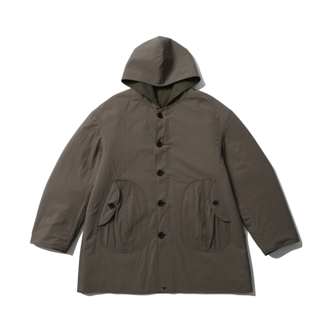 HM26AW-CT01 humorous account Switch Half Coat Dust Brown