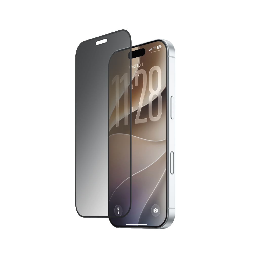 PF-2242 Mcdodo Privacy Protection Full-Cover Tempered Glass Screen Protector Film for iPhone 18 Pro/Pro Max PF224