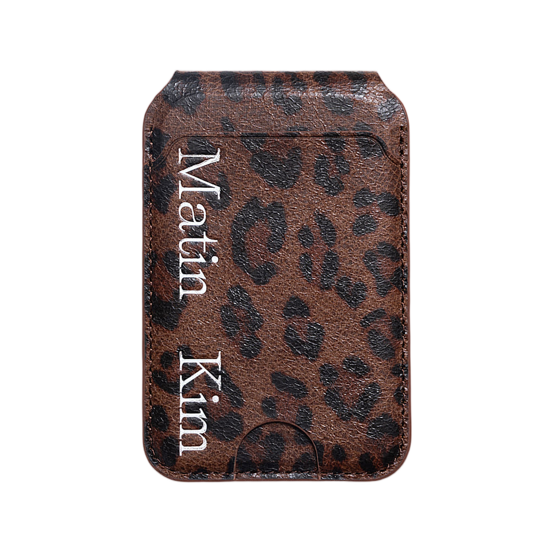 MK269OAC013MMX Matin Kim Magnetic Flip Card Wallet In Mix