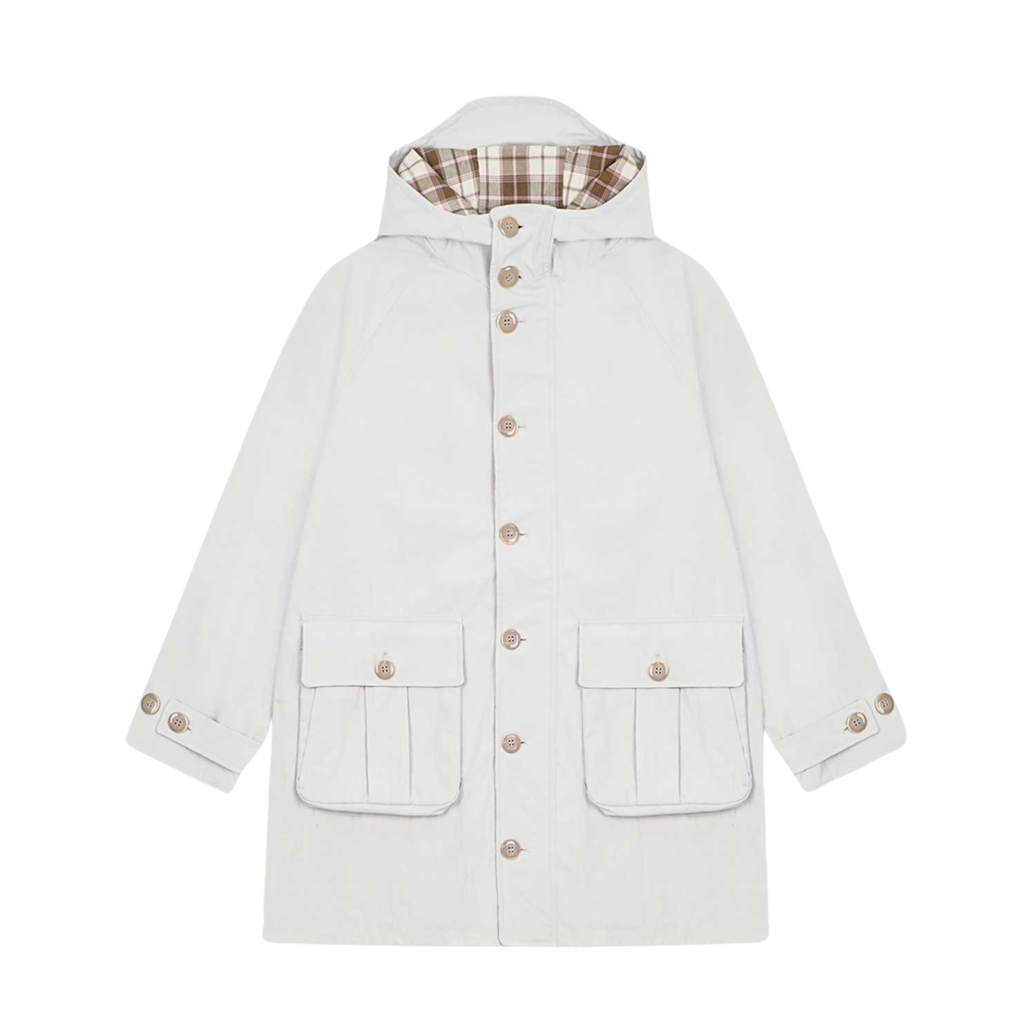 사파리스팟 사이드 패널 후디 자켓 아이보리(Safarispot Side Panel Hoodie Jacket Ivory)