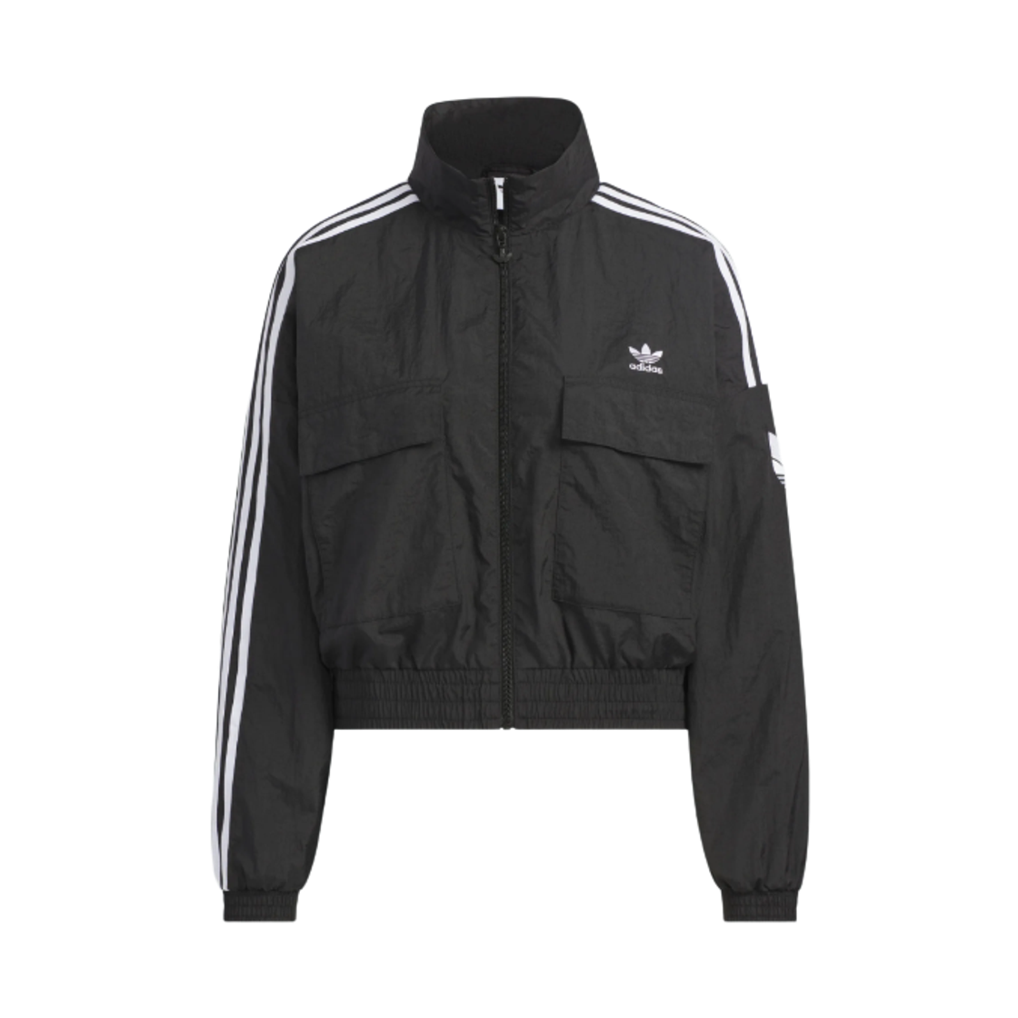 KG8512 (W) Adidas Originals Crop Track Top Black - KR Sizing