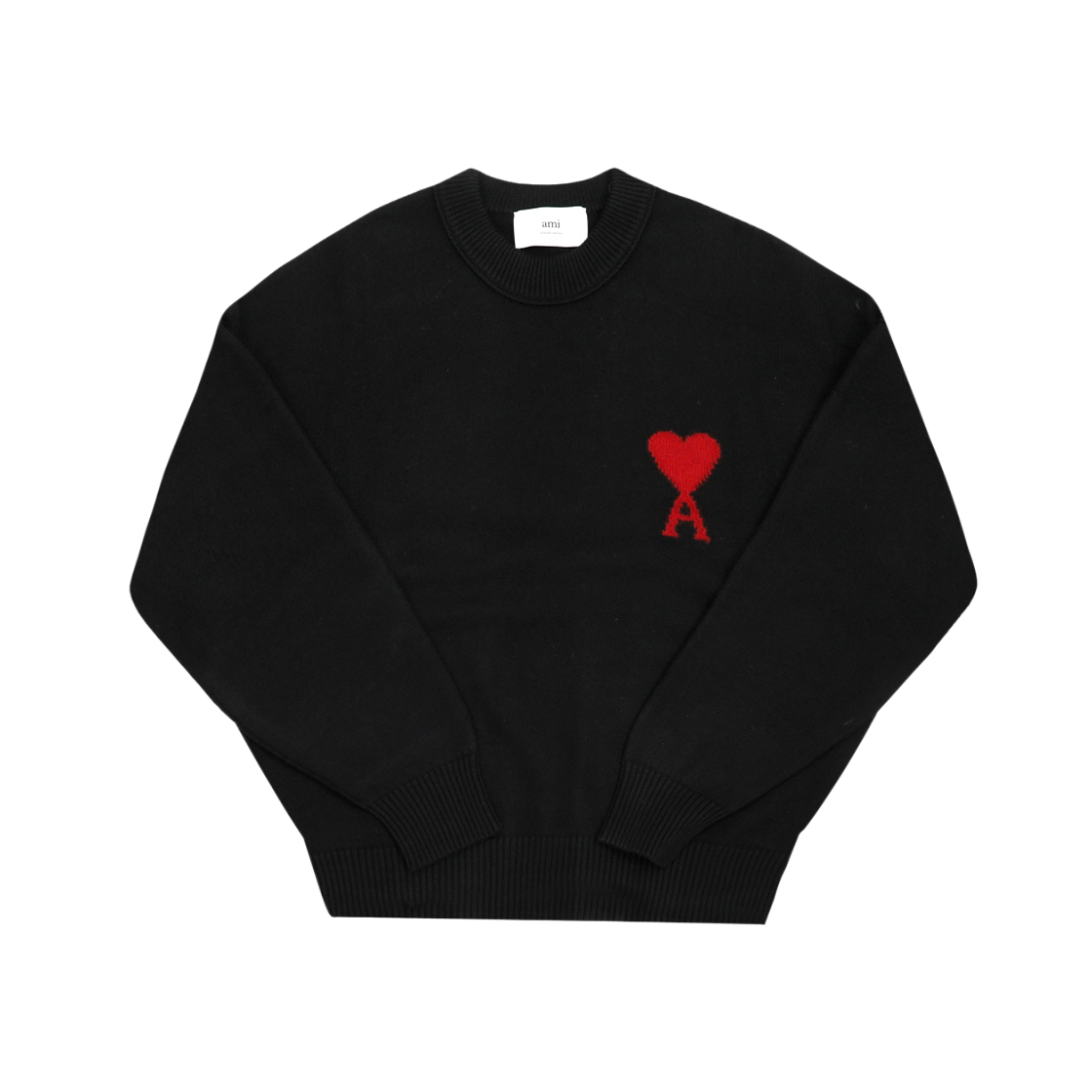 UKS838 018 009 [15% 쿠폰] AMI Knitwear Black