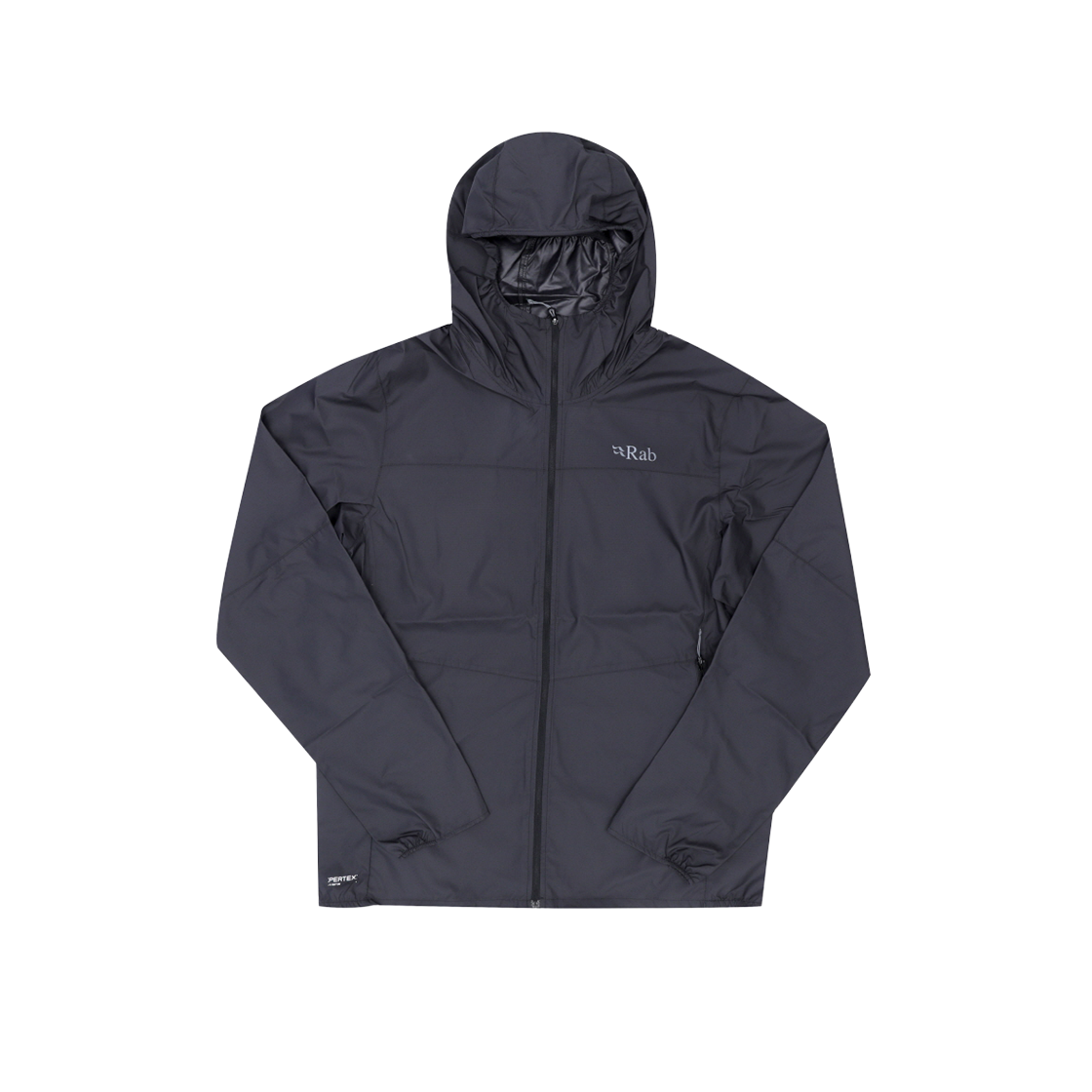 QWS-84 BLACK [15% 쿠폰] Rab Windgather Hooded Jacket Black