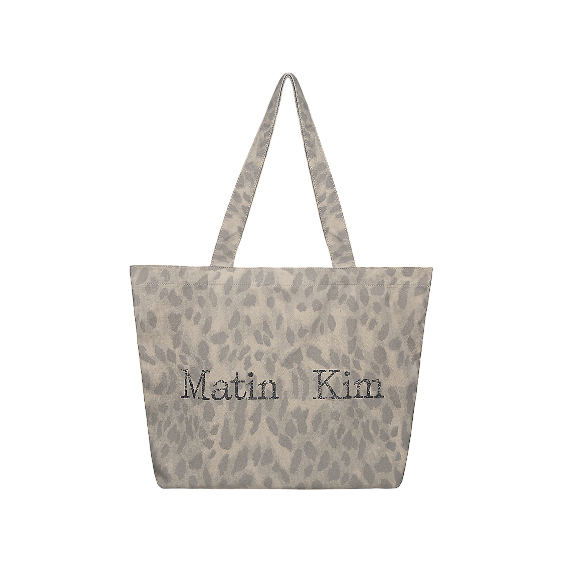 MK2677BG058MLG Matin Kim Washed Pattern Ecobag In Light Grey