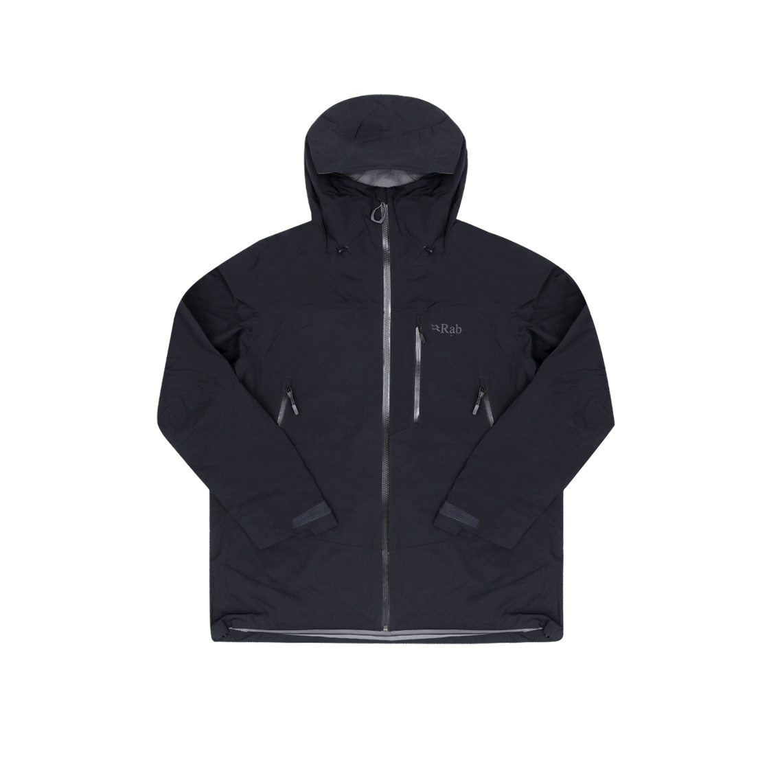 QWI-11 BLACK [15% 쿠폰] Rab Downpour Mountain Waterproof Jacket Black