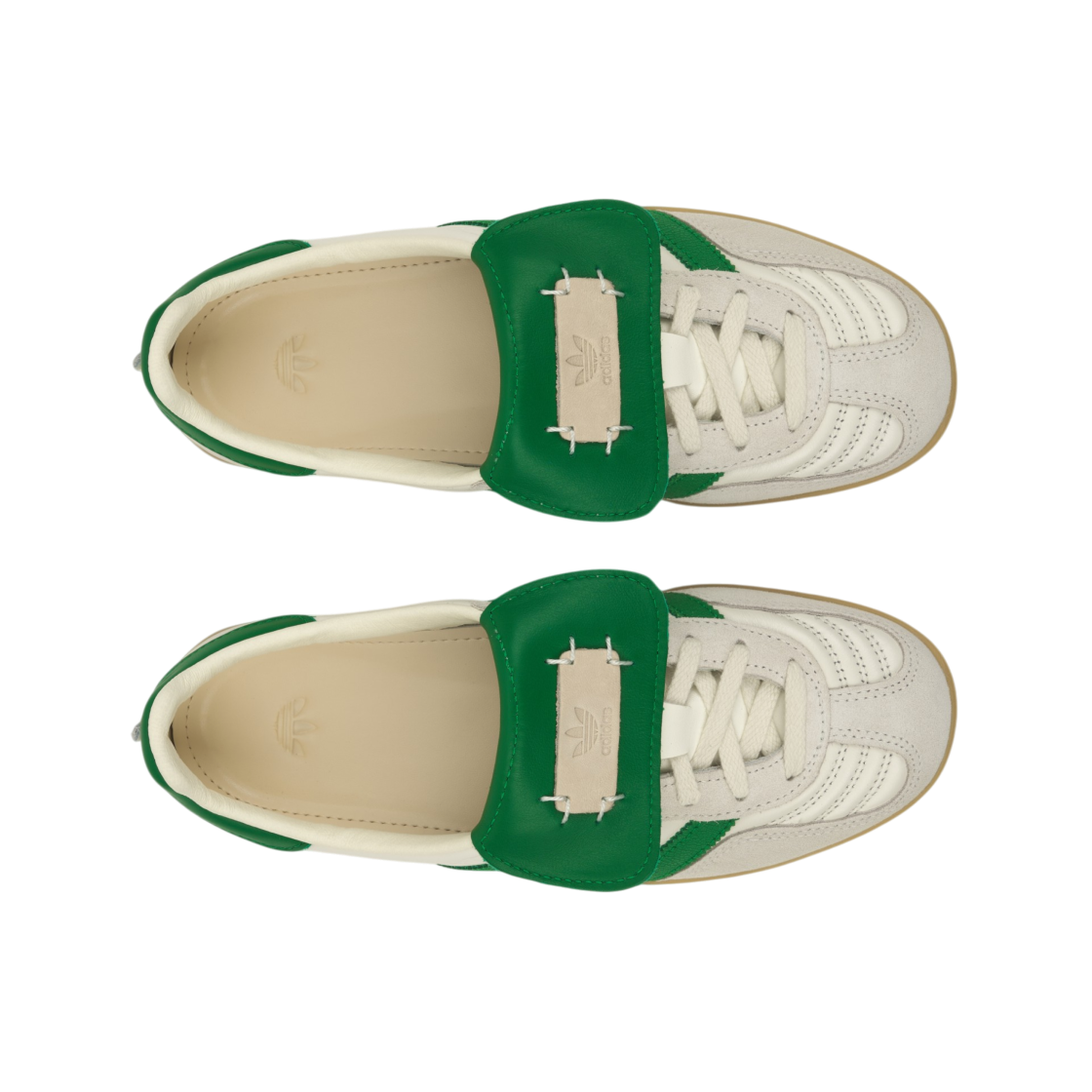 아디다스 x 풋 인더스트리 가젤 인도어 오프 화이트 그린(Adidas x Foot Industry Gazelle Indoor Off White Green) - 5