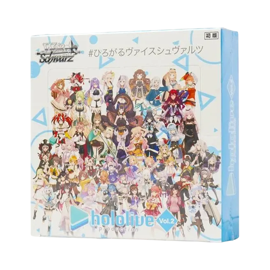 바이스 슈발츠 부스터 팩 홀로 라이브 프로덕션 Vol.2. (16팩/일어판)(Weiss Schwarz Booster Pack Hololive Production Vol.2 #Spreading Weiss Schwarz Box (Pack of 16/Japanese Ver.))